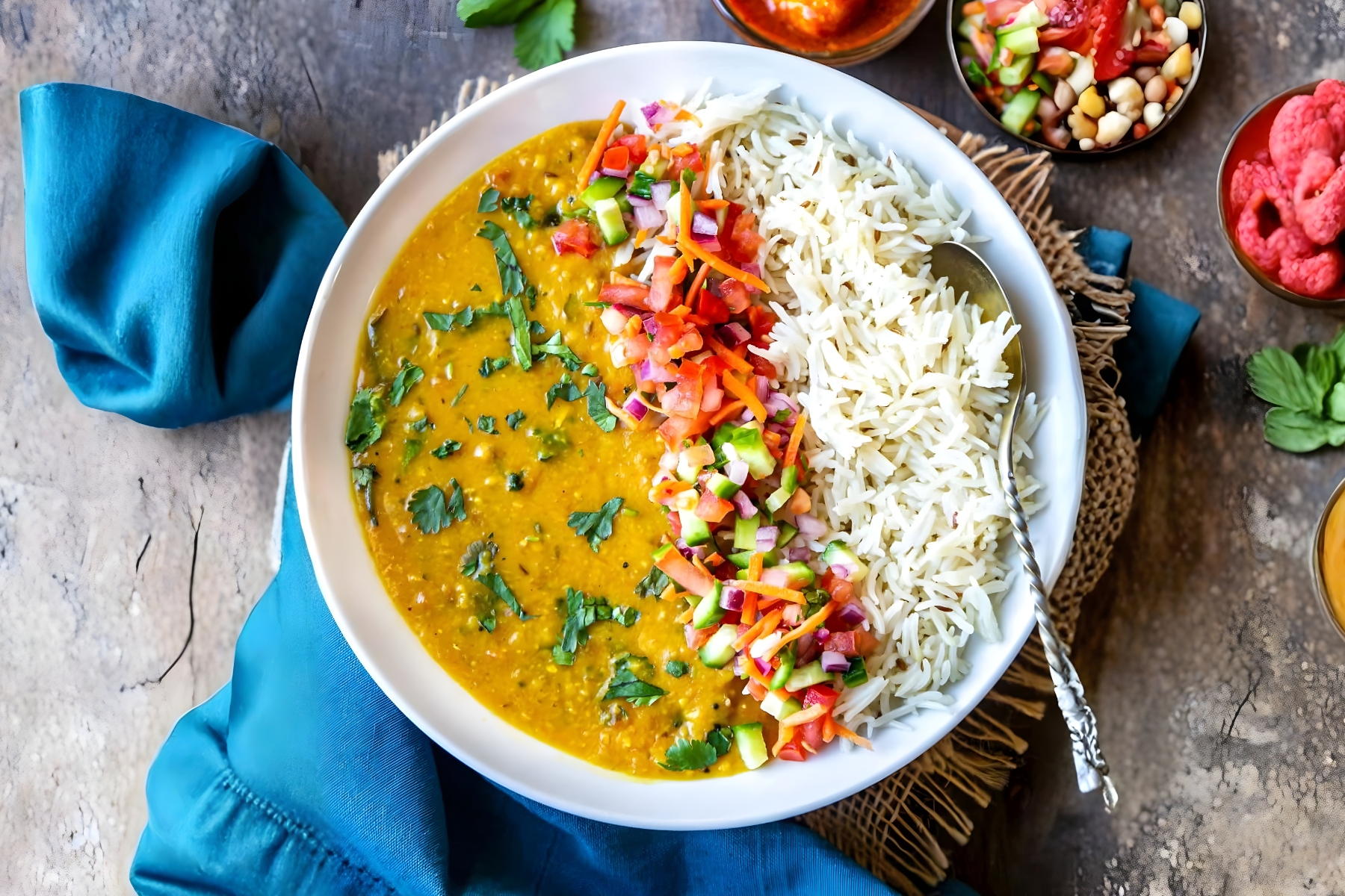 Dal & Rice Combo
